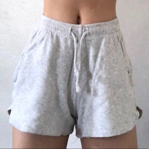 Brandy Melville light gray shorts